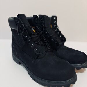 Timberland Men's Black Leather Boots